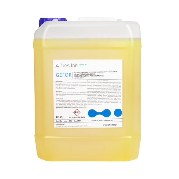 gefor 5l preparat do podłóg odpornych na alkalia
