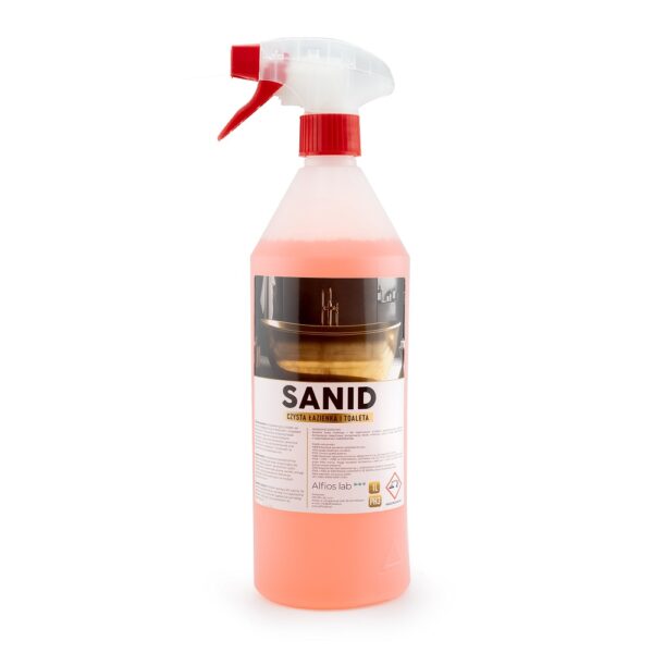 sanid 1l płyn do mycia łazienek i toalet