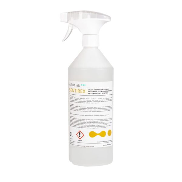 Sentirex 1L do usuwania nieprzyjemnych zapachów alfios lab