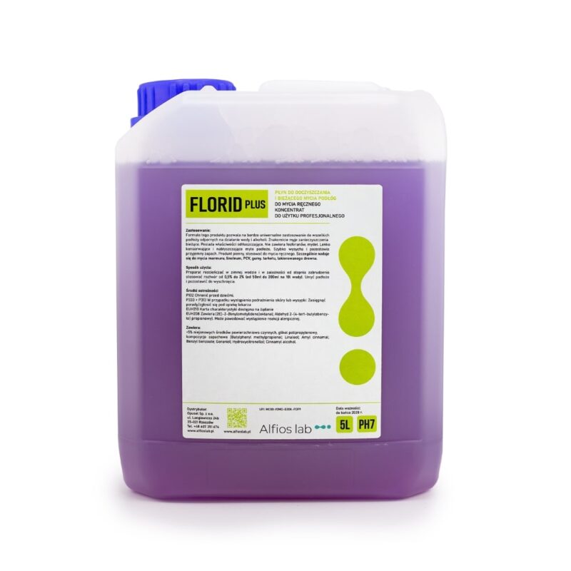 uniwersalny płyn do mycia podłogi florid plus 5l
