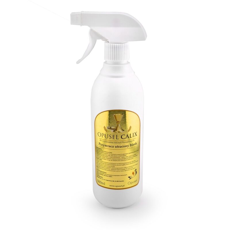 płyn do czyszczenia przedmiotów liturgicznych calix 500ml