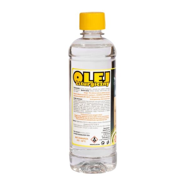 olej liturgiczny 0,5l do lamp naftowych cytrynowy