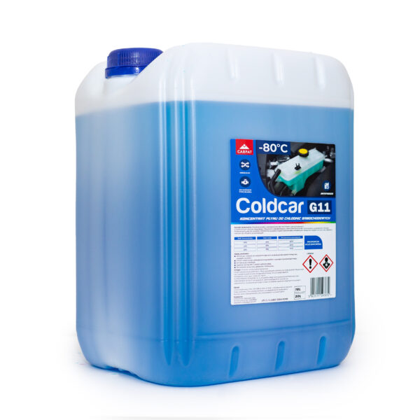 Coldcar G11 - 80°C - Koncentrat płynu do chłodnic samochodowych  - obrazek 2