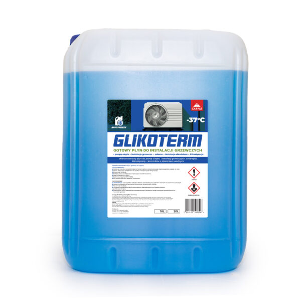 Płyn glikoterm -37°C – do instalacji grzewczych