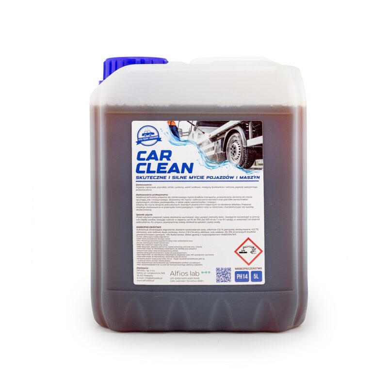środek do ciśnieniowego mycia środków transportu car clean 5l