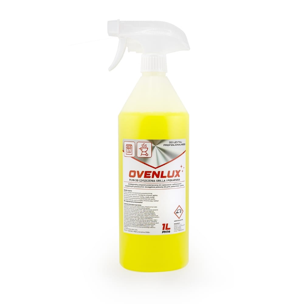 ovenlux 1l płyn do czyszczenia grilla oraz piekarnika